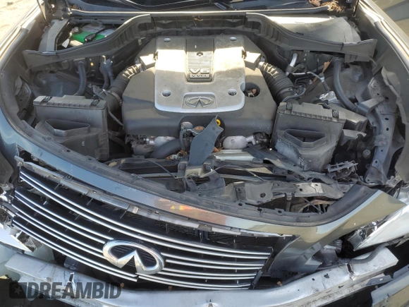 2012 Infiniti M37 with VIN JN1BY1AP8CM333839, listed as a Copart auction lot 84052134 with 121,979 mi miles and Salvage Title. Bid and sale history available at carsss.com. Image 12.