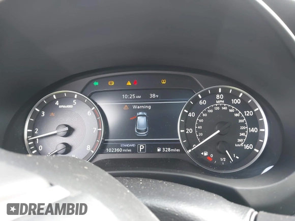 2020 Infiniti QX50 Luxe with VIN 3PCAJ5M18LF108423, listed as a IAAI auction lot 41270722 with 102,360 mi miles and . Bid and sale history available at DreamBid. Image 7.