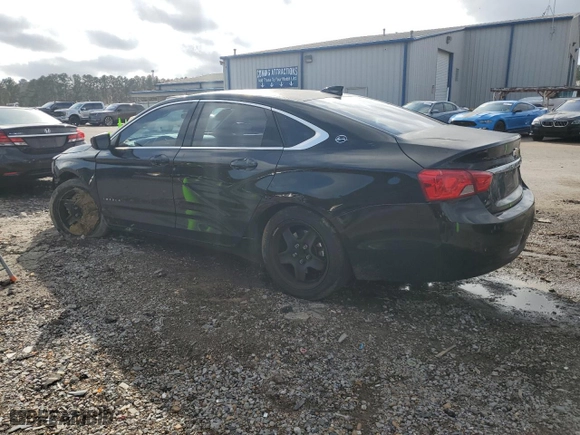 2016 Chevrolet Impala LS with VIN 1G11Z5SA2GU163225, listed as a Copart auction lot 85083894 with 214,510 mi miles and Salvage Title. Bid and sale history available at carsss.com. Image 2.