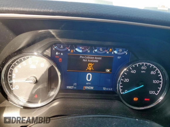 2021 Ford F-150 XL with VIN 1FTEW1C53MKD32347, listed as a Copart auction lot 59363075 with 111,827 mi miles and Salvage title. Bid and sale history available at DreamBid. Image 9.