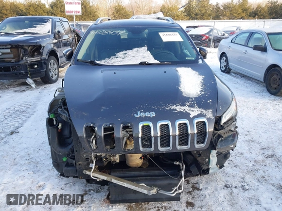 2018 Jeep Cherokee Latitude Plus with VIN 1C4PJMLX9JD501751, listed as a IAAI auction lot 41608437 with 117,928 mi miles and . Bid and sale history available at DreamBid. Image 13.