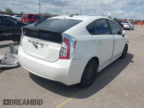 2013 Toyota Prius One z VIN JTDKN3DU0D5613429, wystawiony jako IAAI lot #42360759 z przebiegiem 254 105 mil mil oraz . Historia ofert i sprzedaży dostępna na DreamBid. Obrazek 4.