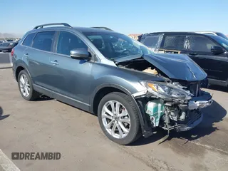 2013 Mazda CX-9 Grand Touring with VIN JM3TB3DA7D0417057, listed as a IAAI auction lot 42121427 with 166,992 mi miles and . Bid and sale history available at carsss.com. Image 1.