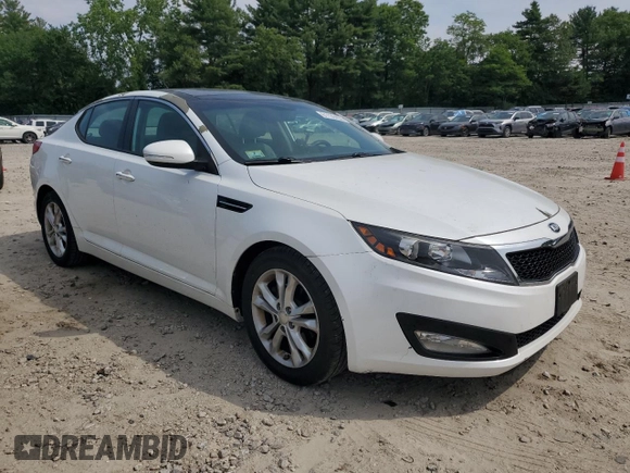2013 Kia Optima EX with VIN 5XXGN4A76DG124992, listed as a Copart auction lot 61139455 with 97,421 mi miles and Clean title. Bid and sale history available at DreamBid. Image 4.