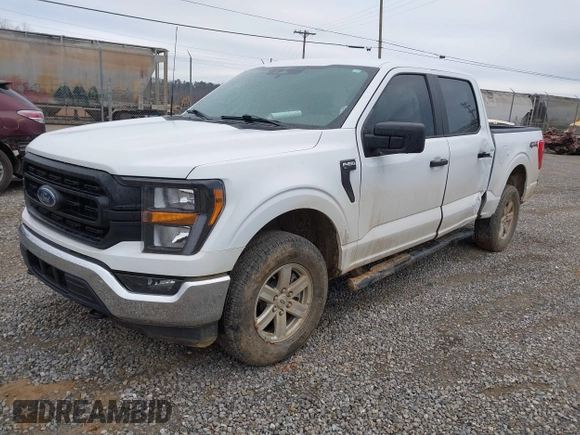 2023 Ford F-150 XL with VIN 1FTEW1EP7PFB06470, listed as a IAAI auction lot 41530858 with 17,715 mi miles. Bid and sale history available at carsss.com. Image 17.