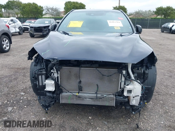 2022 Infiniti QX55 Essential with VIN 3PCAJ5K36NF103132, listed as a IAAI auction lot 41412764 with 32,100 mi miles and . Bid and sale history available at DreamBid. Image 6.