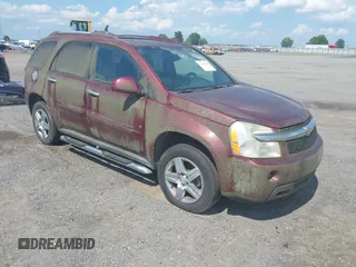 2008 Chevrolet Equinox LTZ z VIN 2CNDL73F386074593, wystawiony jako IAAI lot #42432243 z przebiegiem 179 661 mil mil oraz . Historia ofert i sprzedaży dostępna na DreamBid. Obrazek 1.