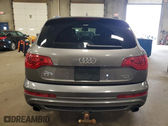 2014 Audi Q7 S line Prestige z VIN WA1DGAFE5ED006084, wystawiony jako Copart lot #60742295 z przebiegiem 176 473 mil mil oraz Czysty tytuł • Clean title. Historia ofert i sprzedaży dostępna na DreamBid. Obrazek 6.