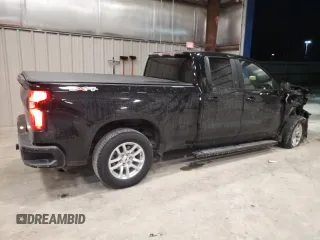 2020 Chevrolet Silverado 1500 with VIN 1GCVYEED2LZ343819, listed as a Copart auction lot 47255045 with 39,013 mi miles and Salvage Title. Bid and sale history available at DreamBid. Image 3.