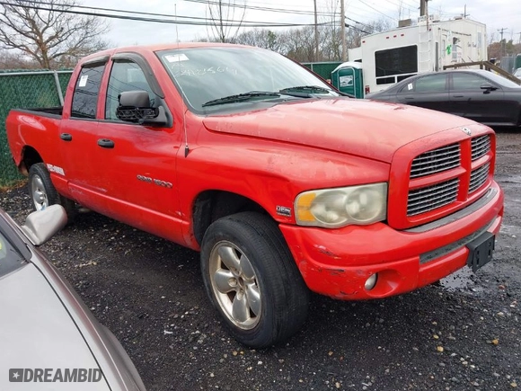 2003 Dodge Ram 1500 ST with VIN 1D7HU18DX3S293859, listed as a IAAI auction lot 41684118 with 999,999 mi miles. Bid and sale history available at carsss.com. Image 1.