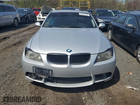 2006 BMW 3 Series 325i with VIN WBAVB13516KR59012, listed as a Copart auction lot 53261015 with 0 mi miles and Salvage Title. Bid and sale history available at carsss.com. Image 5.