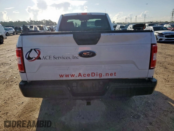 2019 Ford F-150 XL with VIN 1FTMF1CB4KKF01094, listed as a Copart auction lot 62375555 with 73,272 mi miles and Salvage title. Bid and sale history available at DreamBid. Image 6.
