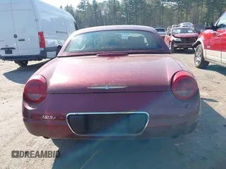 2004 Ford Thunderbird Deluxe with VIN 1FAHP60A34Y110824, listed as a IAAI auction lot 42155374 with 77,042 mi miles. Bid and sale history available at carsss.com. Image 16.