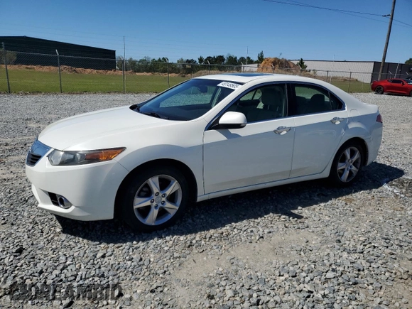 2011 Acura TSX with VIN JH4CU2F67BC007312, listed as a Copart auction lot 49149505 with 169,686 mi miles and Salvage Title. Bid and sale history available at carsss.com. Image 1.