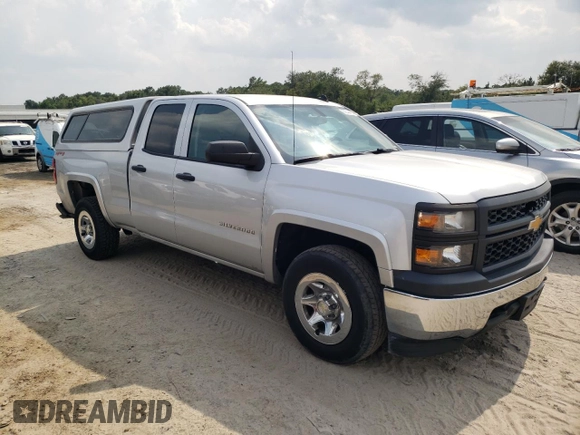 2014 Chevrolet Silverado 1500 Work Truck with VIN 1GCVKPEC3EZ275537, listed as a Copart auction lot 60644493 with 101,773 mi miles and Salvage Title. Bid and sale history available at DreamBid. Image 4.