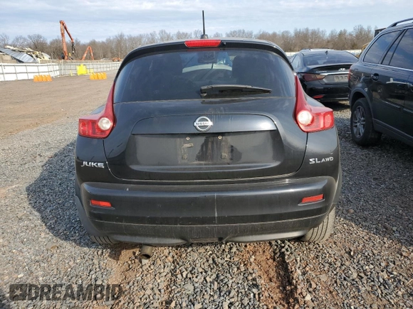 2011 Nissan Juke SL with VIN JN8AF5MV9BT012708, listed as a Copart auction lot 48559405 with 167,958 mi miles and Clean Title. Bid and sale history available at carsss.com. Image 6.