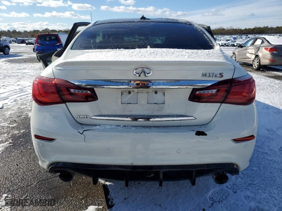 2013 Infiniti M37 with VIN JN1BY1AR9DM603034, listed as a Copart auction lot 88311885 with 0 mi miles and Non Repairable. Bid and sale history available at carsss.com. Image 6.