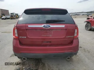 2014 Ford Edge Limited with VIN 2FMDK3KC9EBA24920, listed as a Copart auction lot 51482385 with 130,999 mi miles and Salvage Title. Bid and sale history available at carsss.com. Image 6.