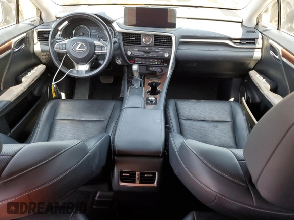 2020 Lexus RX 350L with VIN JTJHZKFA1L2021675, listed as a Copart auction lot 62547055 with 86,461 mi miles and Salvage title. Bid and sale history available at DreamBid. Image 8.