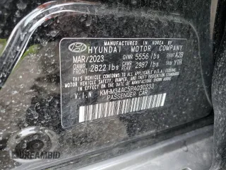 2023 Hyundai Ioniq 6 Preferred z VIN KMHM34AC5PA030233, wystawiony jako Copart lot #51842154 z przebiegiem 13 451 mil mil oraz . Historia ofert i sprzedaży dostępna na DreamBid. Obrazek 12.