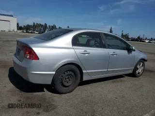 2008 Honda Civic LX z VIN 2HGFA16518H346311, wystawiony jako Copart lot #58086955 z przebiegiem 143 446 mil mil oraz Szkoda całkowita • Salvage title. Historia ofert i sprzedaży dostępna na DreamBid. Obrazek 3.