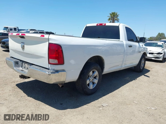 2017 Ram 1500 Tradesman z VIN 3C6JR6DT8HG542110, wystawiony jako IAAI lot #42201128 z przebiegiem 141 860 mil mil oraz . Historia ofert i sprzedaży dostępna na DreamBid. Obrazek 4.