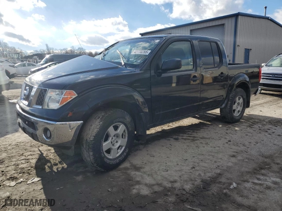 2005 Nissan Frontier 4WD LE with VIN 1N6AD07W45C458405, listed as a Copart auction lot 42770255 with NaN miles and Salvage Title. Bid and sale history available at carsss.com. Image 1.