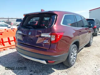 2019 Honda Pilot EX z VIN 5FNYF6H36KB009454, wystawiony jako IAAI lot #42030733 z przebiegiem 41 242 mil mil oraz . Historia ofert i sprzedaży dostępna na DreamBid. Obrazek 4.