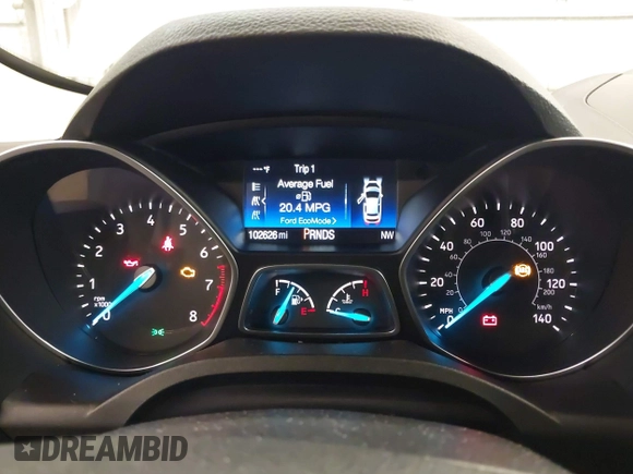 2018 Ford Escape SE z VIN 1FMCU9GD2JUB17518, wystawiony jako IAAI lot #41919245 z przebiegiem 102 626 mil mil oraz . Historia ofert i sprzedaży dostępna na DreamBid. Obrazek 7.