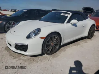 2019 Porsche 911 991 Carrera with VIN WP0CA2A93KS129442, listed as a Copart auction lot 76498174 with 12,337 mi miles and Non Repairable. Bid and sale history available at carsss.com. Image 1.