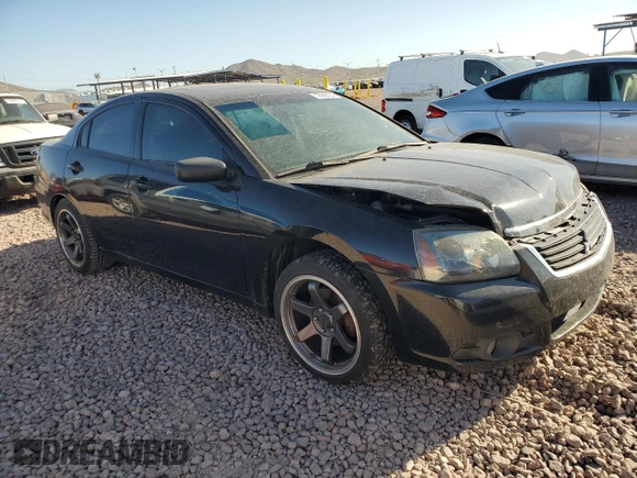2009 Mitsubishi Galant Sport V6 with VIN 4A3AB46S09E024276, listed as a Copart auction lot 72680034 with 166,512 mi miles and Salvage Title. Bid and sale history available at DreamBid. Image 4.