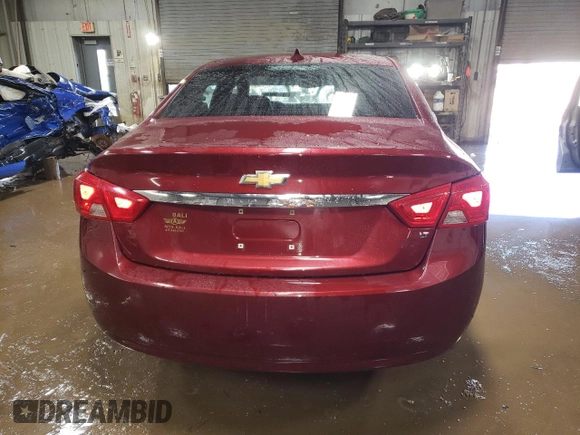 2017 Chevrolet Impala LT with VIN 1G1105SA5HU145359, listed as a Copart auction lot 47818995 with 195,247 mi miles and Salvage Title. Bid and sale history available at DreamBid. Image 6.