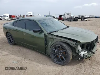 2022 Dodge Charger SXT with VIN 2C3CDXBG8NH192926, listed as a Copart auction lot 48244585 with 39,468 mi miles and Salvage Title. Bid and sale history available at DreamBid. Image 4.