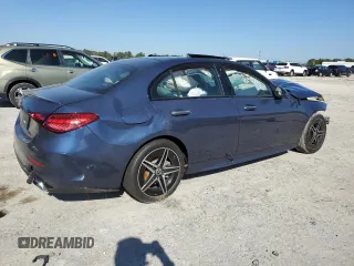2024 Mercedes-Benz C 300 with VIN W1KAF4GB8RR226139, listed as a Copart auction lot 48610065 with Not Provided miles and Non Repairable. Bid and sale history available at DreamBid. Image 3.