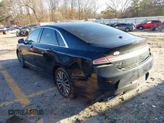 2017 Lincoln MKZ Hybrid Premiere with VIN 3LN6L5KU4HR614104, listed as a IAAI auction lot 41596582 with 188,969 mi miles. Bid and sale history available at carsss.com. Image 3.