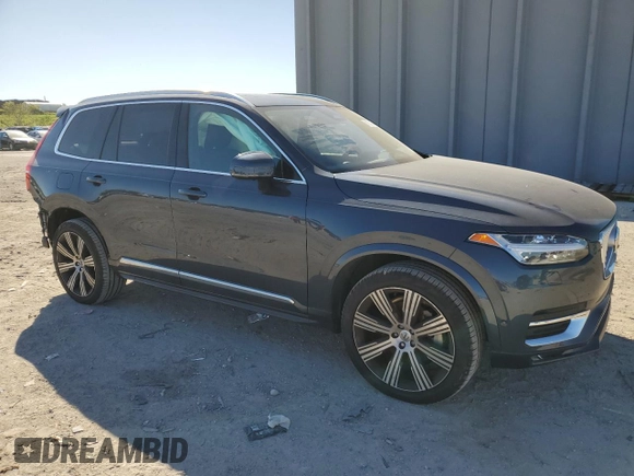 2024 Volvo XC90 Plus Bright Theme with VIN YV4L12PE6R1190219, listed as a Copart auction lot 81855084 with 14,401 mi miles and Non Repairable. Bid and sale history available at DreamBid. Image 4.
