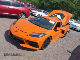 2023 Chevrolet Corvette 1LT z VIN 1G1YA2D42P5116136, wystawiony jako IAAI lot #39475074 z przebiegiem Nie podano mil oraz . Historia ofert i sprzedaży dostępna na DreamBid. Obrazek 2.