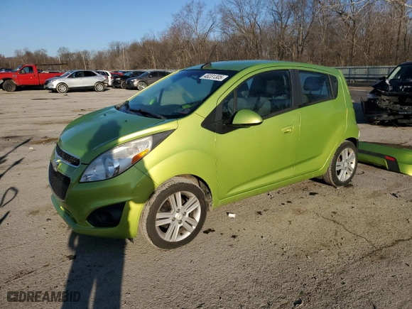 2013 Chevrolet Spark LS with VIN KL8CB6S94DC536078, listed as a Copart auction lot 48231305 with 71,340 mi miles and Salvage Title. Bid and sale history available at carsss.com. Image 1.