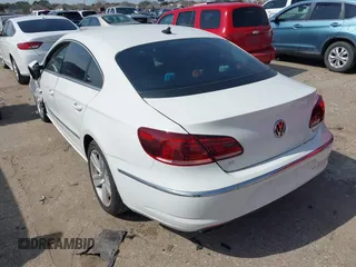 2013 Volkswagen CC Sport with VIN WVWBN7AN5DE503125, listed as a IAAI auction lot 41581088 with 128,964 mi miles and . Bid and sale history available at DreamBid. Image 3.