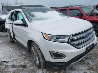 2018 Ford Edge Titanium with VIN 2FMPK4K89JBB80898, listed as a IAAI auction lot 41361559 with 95,313 mi miles. Bid and sale history available at carsss.com. Image 1.
