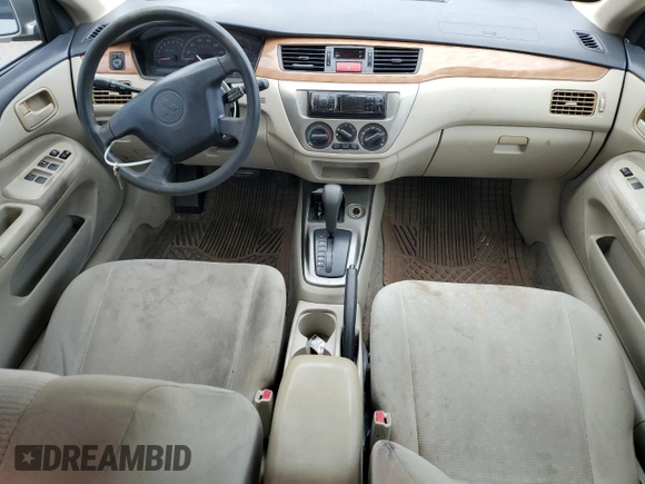 2005 Mitsubishi Lancer ES with VIN JA3AJ26E25U050459, listed as a Copart auction lot 76730984 with 210,330 mi miles and Salvage Title. Bid and sale history available at carsss.com. Image 8.