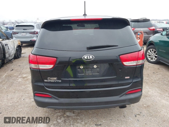 2017 Kia Sorento LX with VIN 5XYPG4A32HG281928, listed as a IAAI auction lot 41509249 with 82,915 mi miles. Bid and sale history available at carsss.com. Image 16.