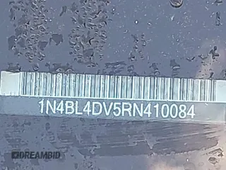 2024 Nissan Altima SV с VIN 1N4BL4DV5RN410084, выставлен на аукционе IAAI как лот 42212043 с пробегом 26 119 миль миль и . История ставок и продаж доступна на DreamBid. Изображение 9.