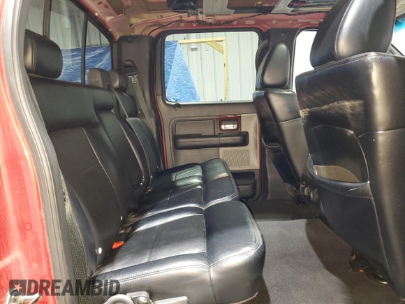 2008 Ford F-150 XLT with VIN 1FTPW14538FA49081, listed as a Copart auction lot 58246455 with 105,198 mi miles and Salvage title. Bid and sale history available at DreamBid. Image 10.