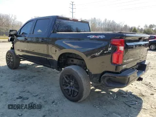 2023 Chevrolet Silverado 1500 RST with VIN 1GCUDEE83PZ316404, listed as a Copart auction lot 46036105 with 19,825 mi miles and Salvage Title. Bid and sale history available at DreamBid. Image 2.