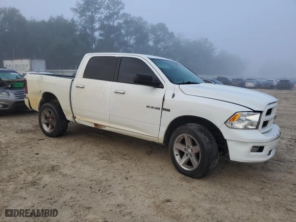 2010 Dodge Ram 1500 Sport with VIN 1D7RV1CT7AS154902, listed as a Copart auction lot 85613464 with 282,704 mi miles and Salvage Title. Bid and sale history available at carsss.com. Image 4.