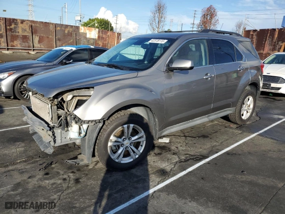 2012 Chevrolet Equinox LT w/1LT with VIN 2GNFLEEK5C6395613, listed as a Copart auction lot 42378115 with 106,211 mi miles and Salvage Title. Bid and sale history available at carsss.com. Image 1.