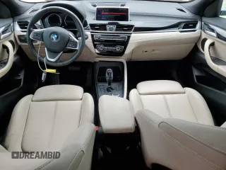 2022 BMW X2 sDrive28i with VIN WBXYH9C0XN5T46405, listed as a Copart auction lot 70291554 with 28,035 mi miles and Salvage Title. Bid and sale history available at carsss.com. Image 8.