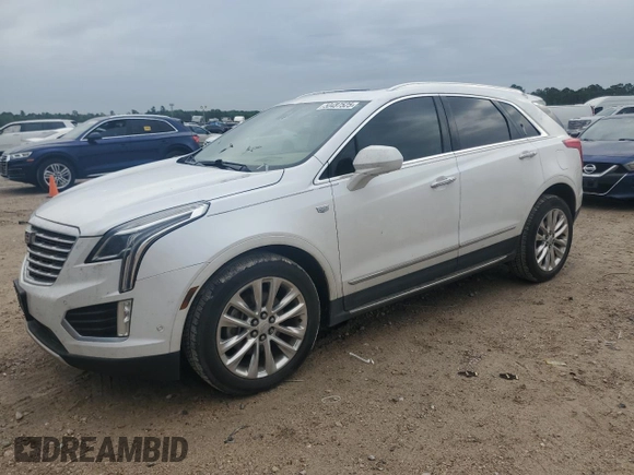 2017 Cadillac XT5 Platinum AWD с VIN 1GYKNFRS0HZ292722, выставлен на аукционе Copart как лот 50487525 с пробегом 101 930 миль миль и Чистый • Clean title. История ставок и продаж доступна на DreamBid. Изображение 1.