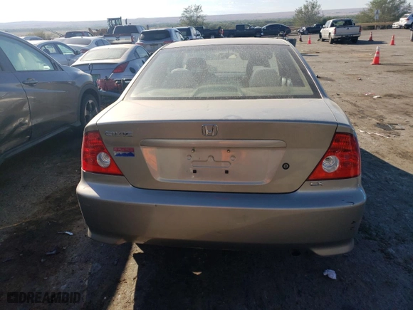 2004 Honda Civic LX with VIN 1HGEM21524L081606, listed as a Copart auction lot 75437704 with 77,457 mi miles and Salvage Title. Bid and sale history available at carsss.com. Image 6.
